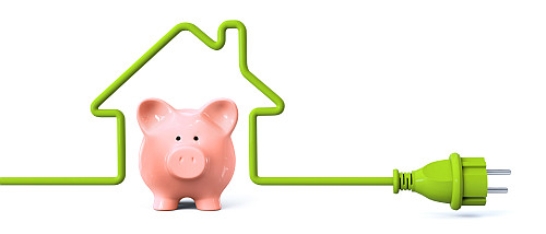 Sparschwein - Tipps zum Geld und Energie sparen im Haus