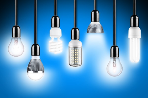 LED und Energiesparlampen Leuchtmittel